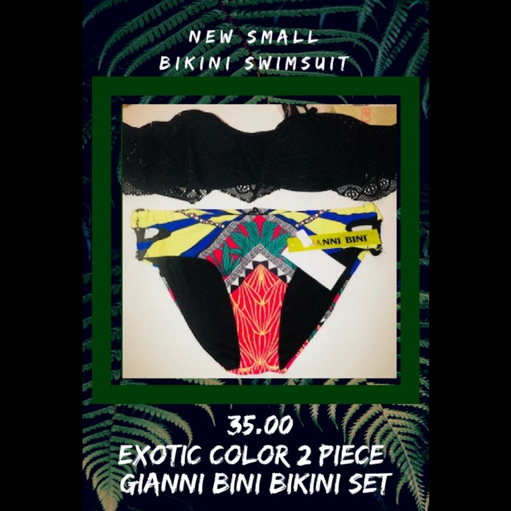 Small 2-4 size two piece swimsuit